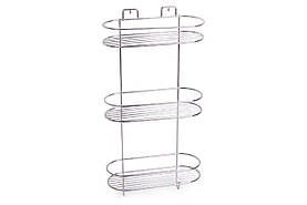 Полиця для ванної Besser 260 x 115 x 530 мм овальна потрійна (0185)