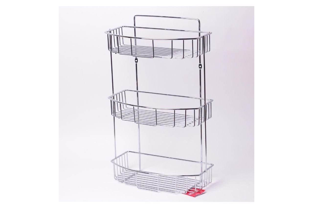 Полиця для ванної Besser 300 x 150 x *** 0 мм полуовальная потрійна (0282E), фото 1