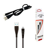 Кабель USB cable WALKER C305 iPhone Lightning black