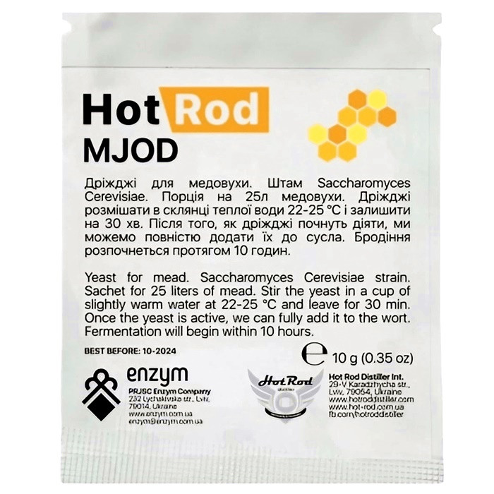 Дріжджі для медовухи Hot Rod Mjod, фото 1