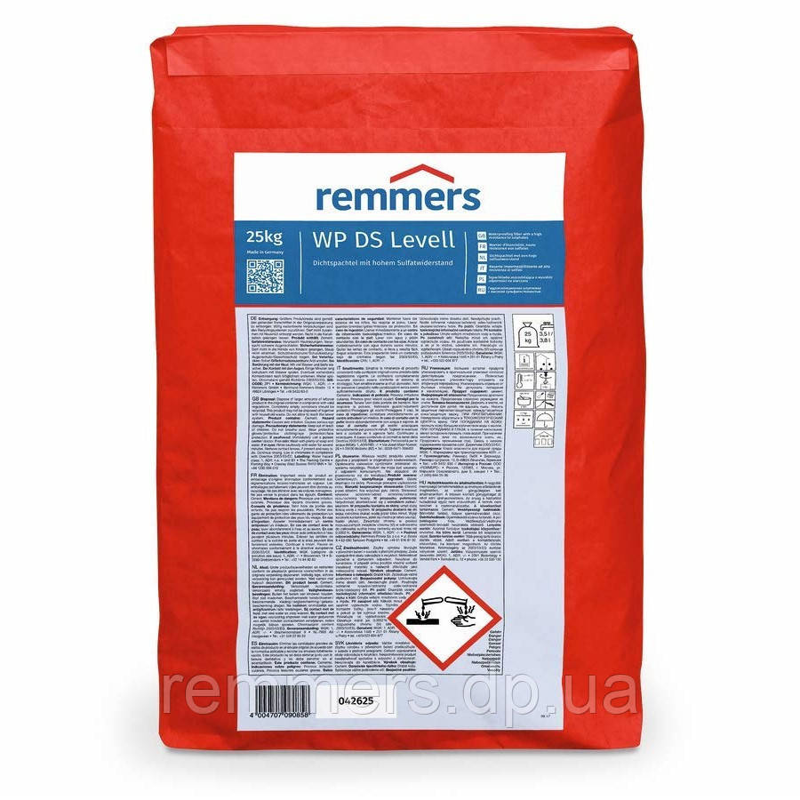 Гідроізоляційна шпатлівка WP DS (Levell) Dichtspachtel, фото 1