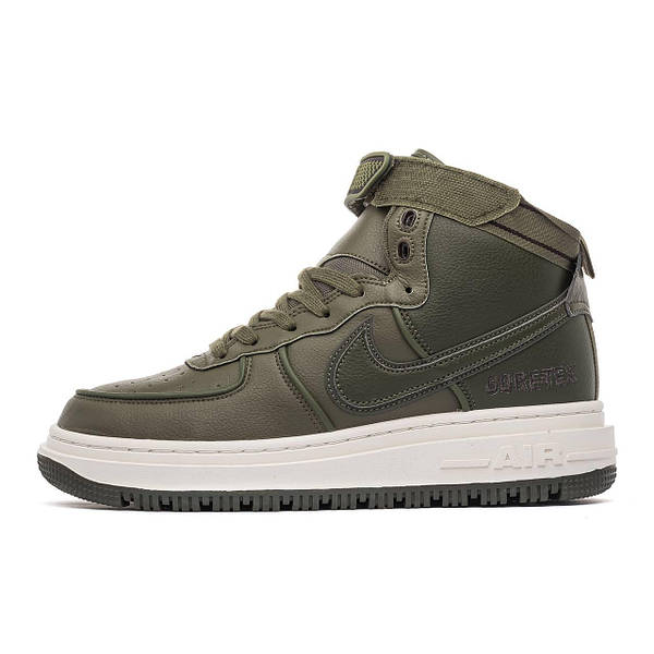 Nike air force high green best sale