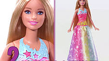 Лялька Barbie Русалонька Радісні вогники Mattel DHC40, фото 3