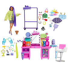 Туалетний столик з лялькою Barbie Mattel GYJ70, фото 2