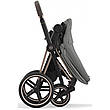 Cybex Priam 4.0 коляска 3 в 1 Mirage Grey шасі Chrome Brown, фото 7