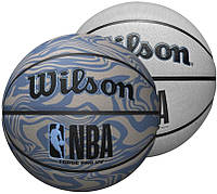 Мяч баскетбольный Wilson NBA Forge Pro UV размер 7 композитная кожа (WZ2010801XB7)