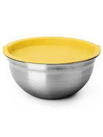 Миска з нержавіючої сталі 2.2 л. з кришкою