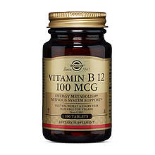 Solgar Vitamin B12 100 mcg 100 Tabs