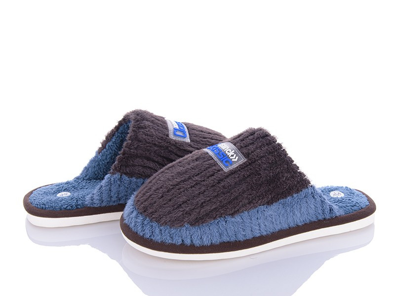 Чоловічі домашні тапочки махра закритий носок тм "PaGo", фото 1