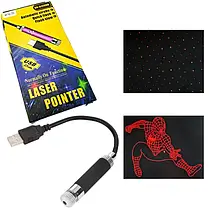 Лазерна Указка Працює від R12 USB USB, фото 4
