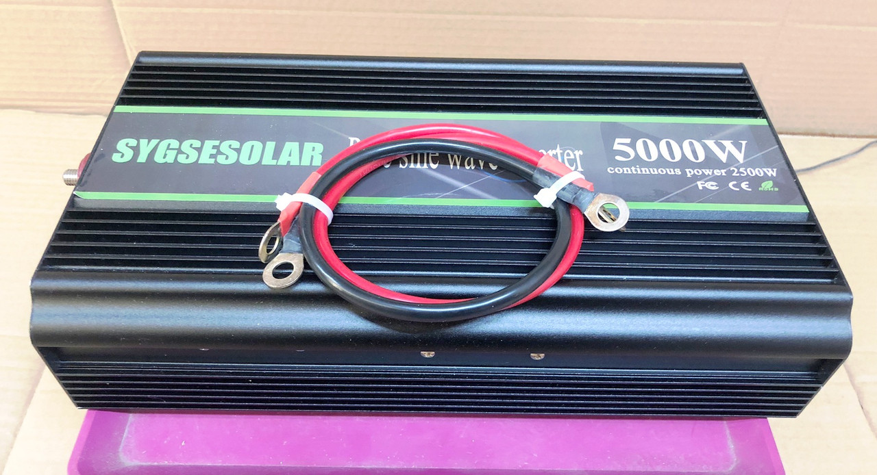 Інвертор SYGSESOLAR 12V 5000w (пікова), номінальна 2500w