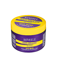 Маска для нейтралізації жовтизни волосся Revuele Anti Yellow Blond Hair Mask 500 мл