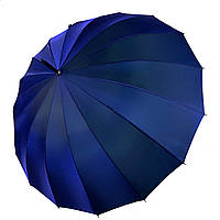 Женский зонт-трость, полуавтомат от Toprain, синий (хамелеон), 01002-1 Топ