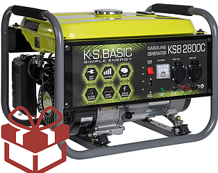 Бензиновий генератор BASIC KSВ 2800C, Konner&Sohnen, (788987)