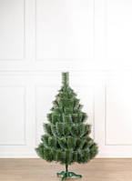 Искусственная елка 1.5 м Микс Заснеженная, классическая сосна искусственная натуральная зеленая