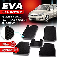 Коврики Салона Ева,Eva Opel Zafira B, Опель Зафира B,большой выбор цветов,Лучшая цена в Украине