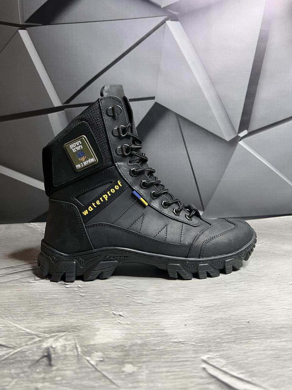 Берці Зимові Чоловічі Армійські (ЗСУ) Хакі Черевики Тактичні Зимові, фото 1