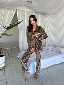 Піжама жіноча оксамитова 33000 ДП