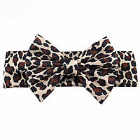 Дитяча пов'язка на голову one size леопардовий