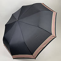Жіноча складна парасоля напівавтомат від TheBest, чорний, 0139-3