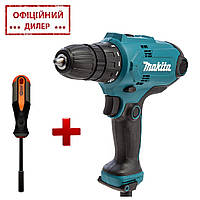 Дрель-шуруповёрт Makita DF0300 + ПОДАРОК Отвертка битодержатель