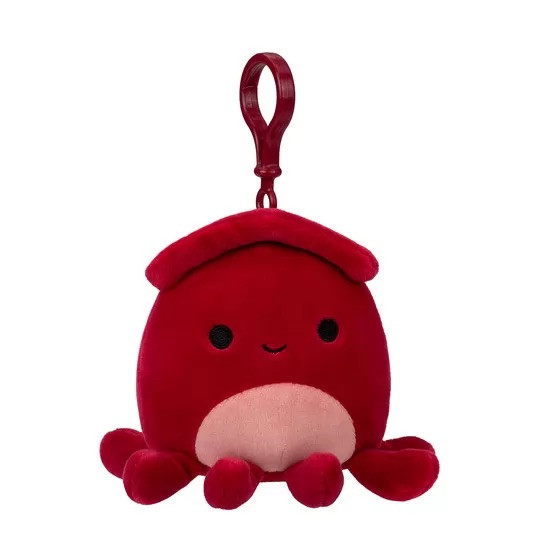 М'яка іграшка на кліпсі Squishmallows – Кальмар Альтман SQCP00146
