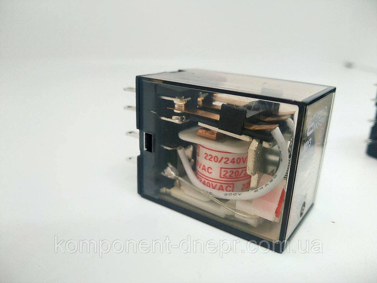 Реле проміжне AC 220 V 3групи контактів