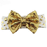 Пов'язка на голову дітям one size леопардовий