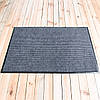 Килимок 90*60 см на гумовій основі сірий, фото 5