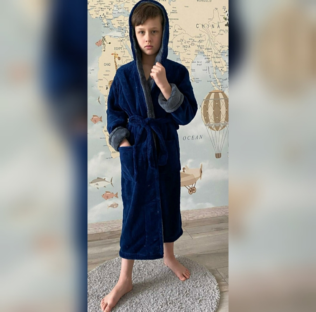 Підлітковий халат для хлопчика