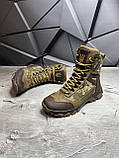 Берці Зимові Чоловічі Армійські (ЗСУ) Піксель Тактичні Черевики, фото 2