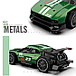 Машинка на радіокеруванні Metal Muscle Car 2WD 1:24 GREEN, фото 5