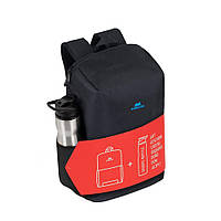 Рюкзак для ноутбука RIVACASE Regent 8068 15.6" Black + спортивна пляшка 750 мл