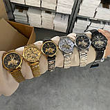 Механічний годинник з 3D ефектом Patriot 022-3D Не Забуду Дім Gold-Black Steel, фото 2