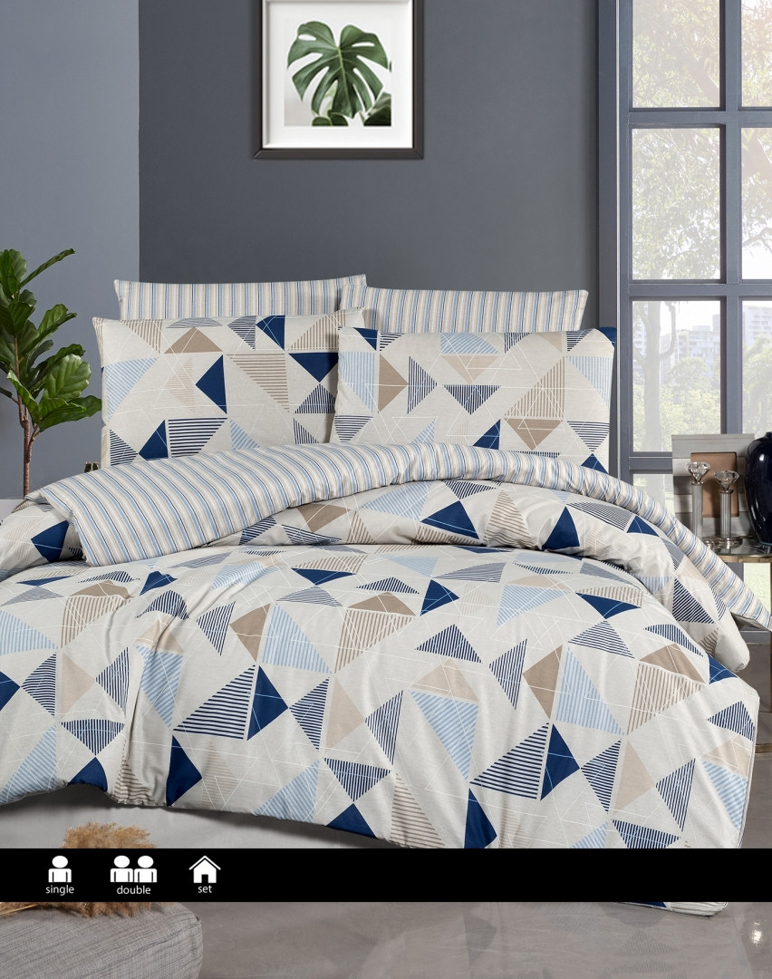 Турецька Постільна білизна First Choice Ranforce Trudi 200х220см, фото 1