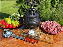 Афганський казан скороварка 10 л чорний RASHKO BABA алюміній виробництво Афганістан Рашко Баба, фото 7