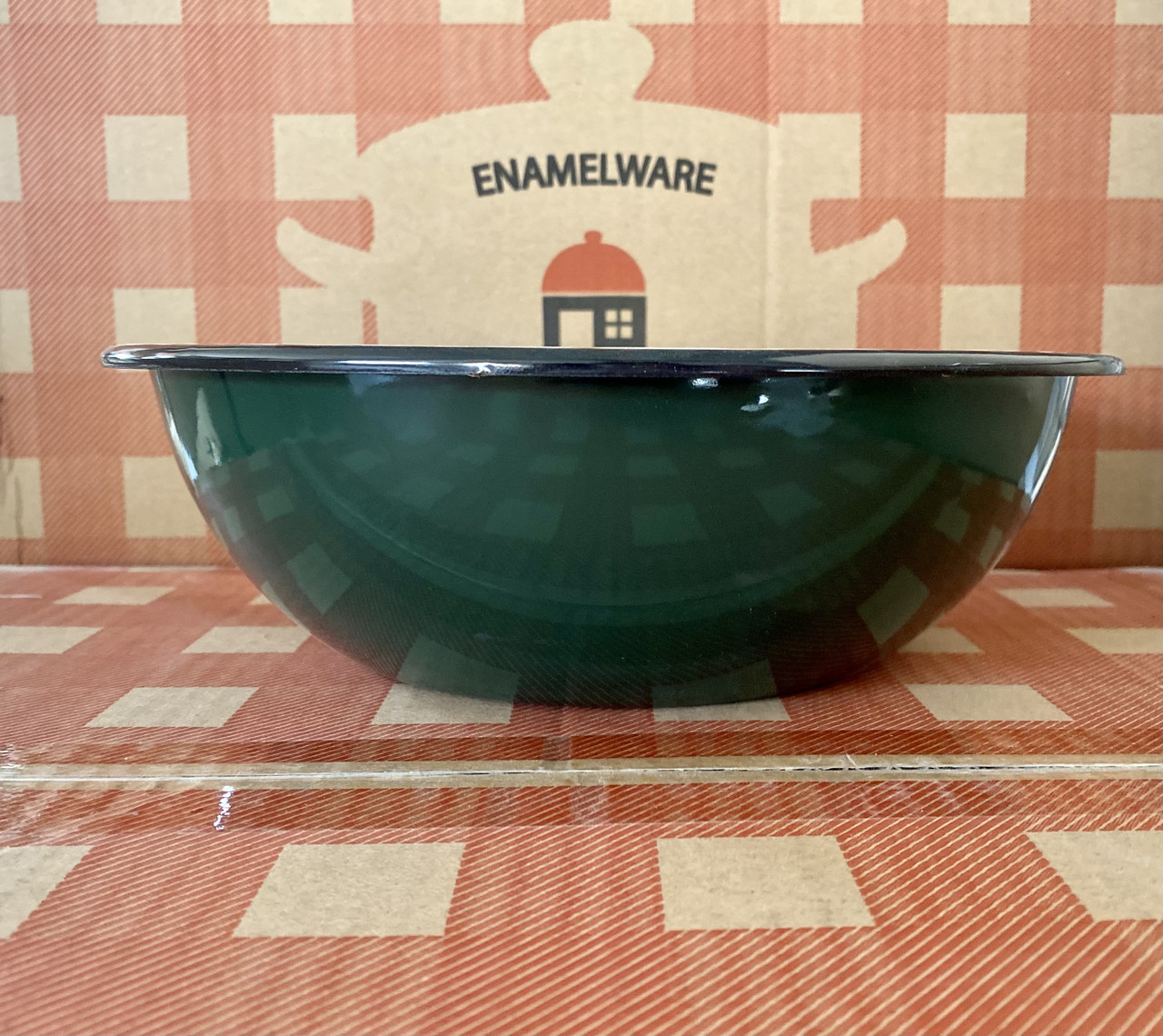 Миска емальована 2.5 л Хакі Idilia 0311/4