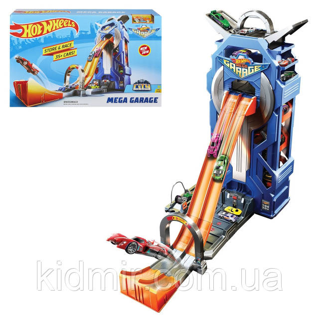 Hot Wheels FTB68 Mega Garage Автотрек Хот Вилс Сити Мега-гараж
