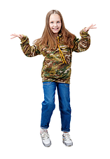 Худі дитяча флісова ARMY KIDS камуфляж Мультикам, фото 3