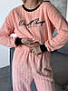 Плюшева піжама жіноча Eliz персикового кольору, фото 6