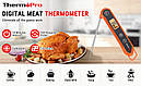 Цифровий термометр складаний для м'яса, молока, овочів тощо ThermoPro TP03H (-50 °C... 300 °C) IP65 з магнітом, фото 3