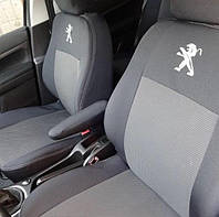 Чохли на сидіння Peugeot 2008 (2016-2023) оригінальні. Комплект чохлів для Пежо 2008