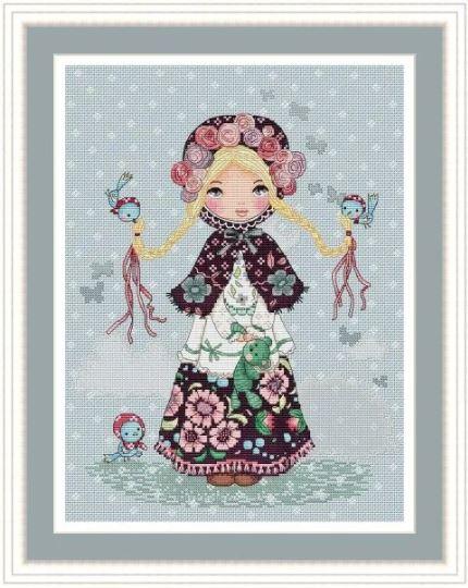 Набір для вишивання "Homefun". AIDA 14CT, 35*44 см. БЕЗ нанесення на канву схеми.БIСЕР, фото 1