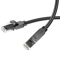 Сетевой кабель для интернета BOROFONE BUS01 |5м/RJ45/cat-6| Черный