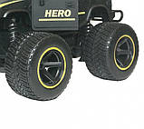 Велика машинка джип позашляховик на радіокеруванні з підсвічуванням фар амортизаторами і дверима що відкриваються, фото 4