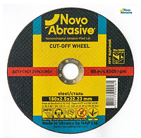 Круг отрезной NovoAbrasive по металлу 180 x 2.0 x 22.23 (Тип 41)