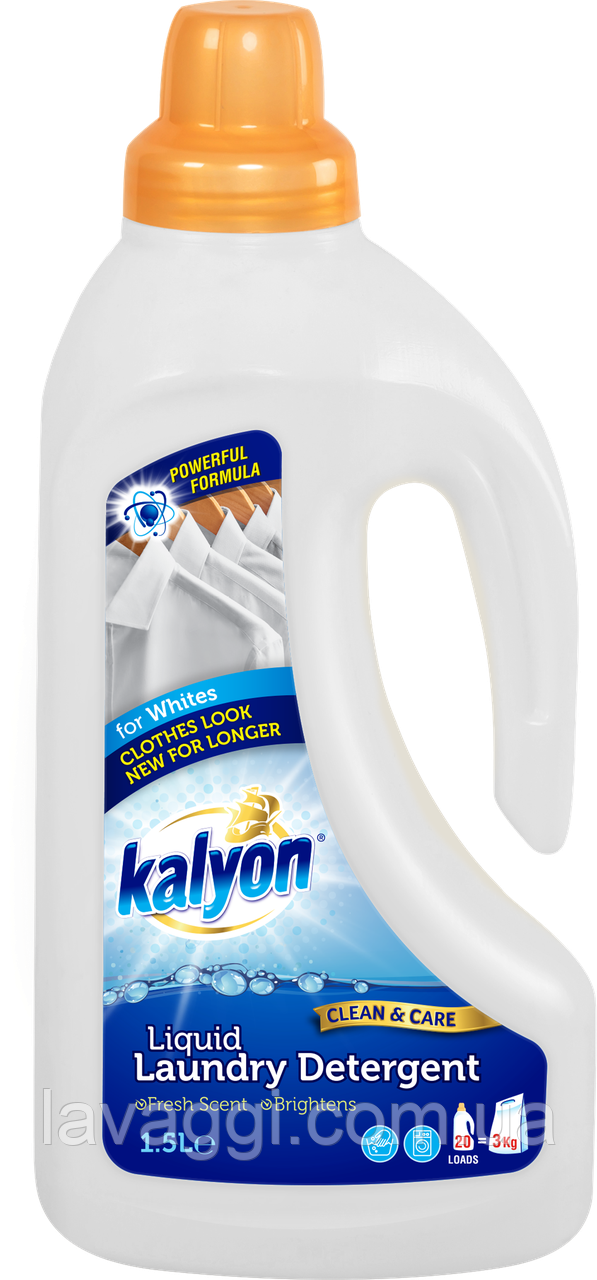 Гель для прання білих речей Kalyon for Whites на 20 прань 1500 мл
