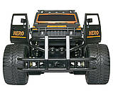 Радіокерована велика машинка джип Позашляховик на пульті управління Підсвічування фар і відчиняються двері, фото 3