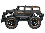 Радіокерована велика машинка джип Позашляховик на пульті управління Підсвічування фар і відчиняються двері, фото 6