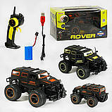 Радіокерована велика машинка джип Позашляховик на пульті управління Підсвічування фар і відчиняються двері, фото 10